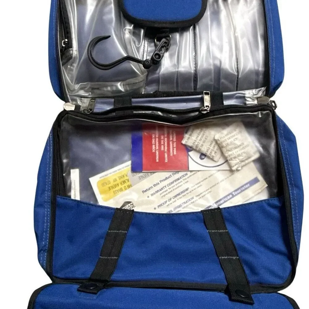 American Tourister Unisex Blue Travel Organizer Carrier Satchel Bag